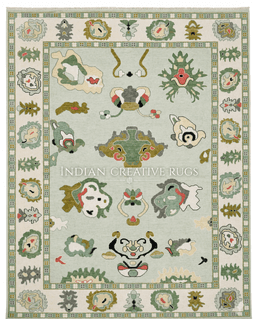 Pastel Tribal Garden 1