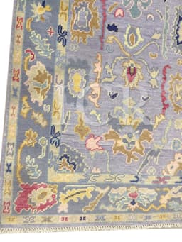 Slate & Gold Oushak Heritage Area Rug 4