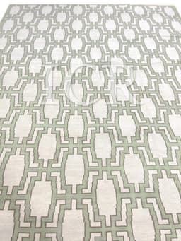 Helix Interlocking Geometric Area Rug 1