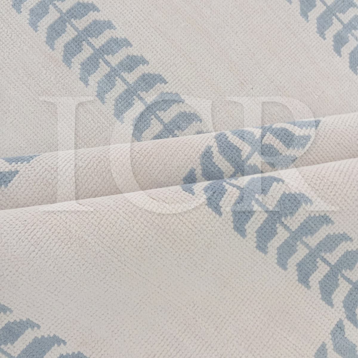 Ivory & Sky Blue Traditional Border Rug โ Elegant Geometric Pattern | Vintage-Inspired Neutral Area Rug