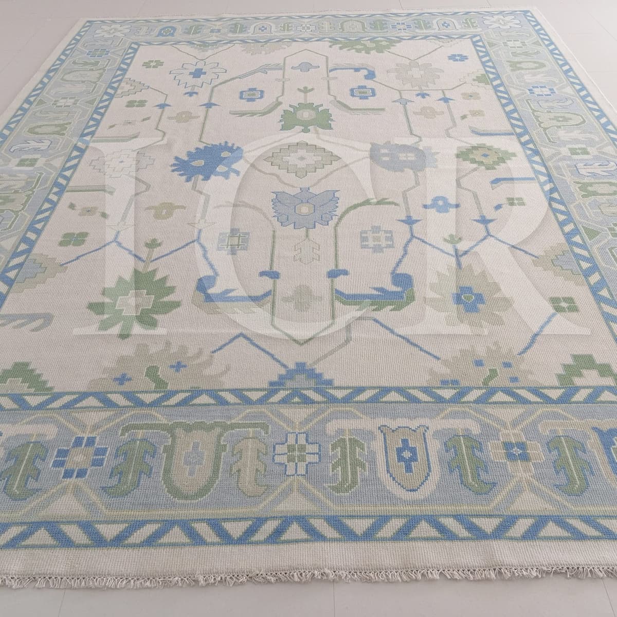 Handcrafted Pastel Heritage Rug