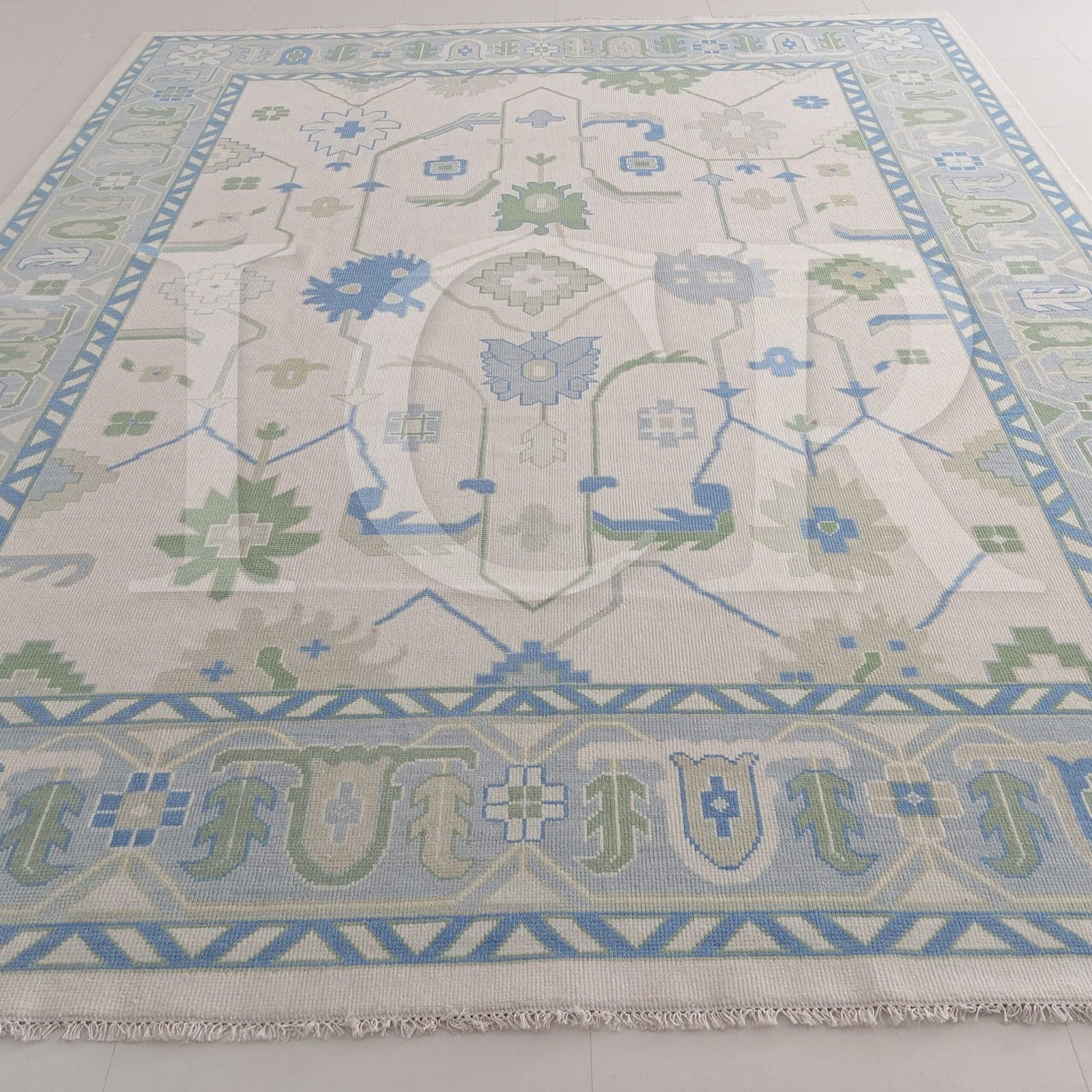 Handcrafted Pastel Heritage Rug